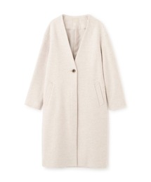 FREE'S MART | ◆ジャージメルトンノーカラーコート(ノーカラーコート)