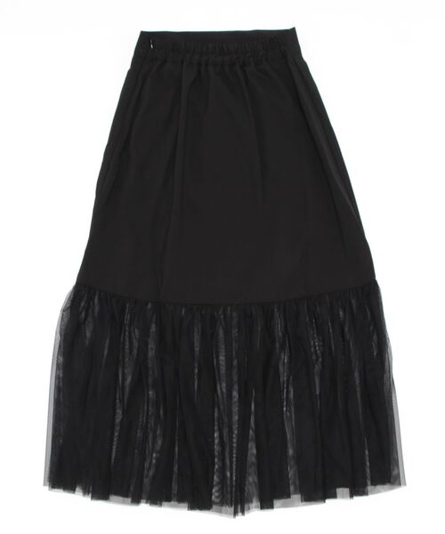 Narcissus（ナルシス）の「【Narcissus】チュールマーメイドスカート（スカート・レディース・ブラック/グリーン・FREE）」の4枚目の写真