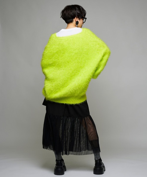 Narcissus（ナルシス）の「【Narcissus】チュールマーメイドスカート（スカート・レディース・ブラック/グリーン・FREE）」の5枚目の写真