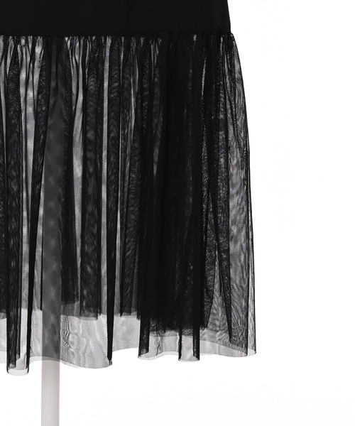 Narcissus（ナルシス）の「【Narcissus】チュールマーメイドスカート（スカート・レディース・ブラック/グリーン・FREE）」の8枚目の写真