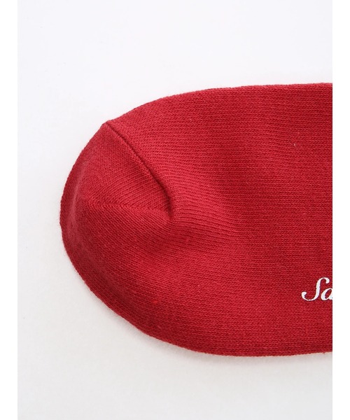 Samansa Mos2（サマンサ モスモス）の「【miyuki matsuo×SamansaMos2】刺繍ソックス（ソックス/靴下・レディース・レッド/マスタード/キナリ・ﾌﾘ-）」の6枚目の写真