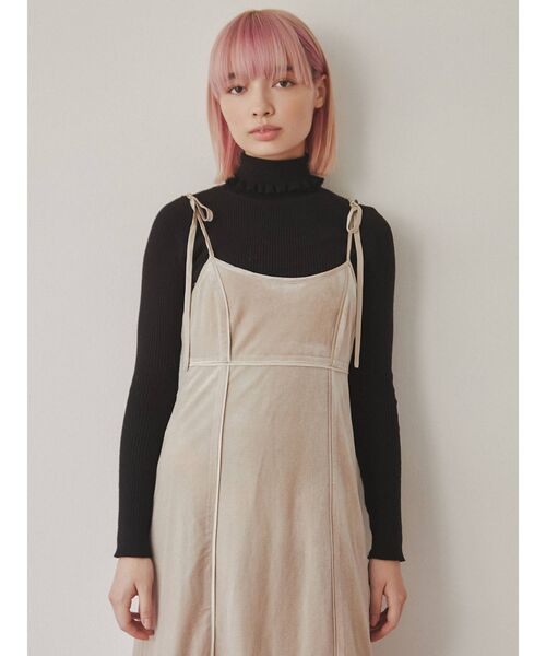 【美品】merry jenny ベロア キャミワンピース ボルドー 美品】merry jenny ベロア キャミワンピース ボルドー - メルカリ