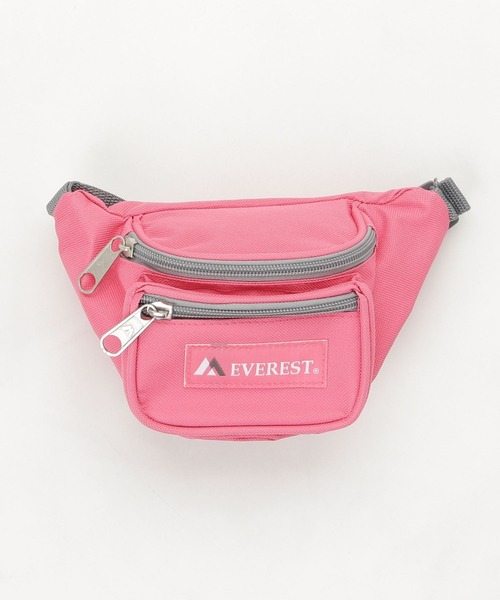 EVEREST（エベレスト）の「『EVEREST』Signature waist pack（ボディバッグ/ウエストポーチ・キッズ・ブラック/ネイビー/ライトグリーン/ダークパープル/ローズ・FREE）」の9枚目の写真