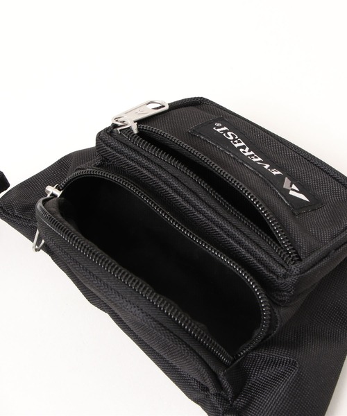 EVEREST（エベレスト）の「『EVEREST』Signature waist pack（ボディバッグ/ウエストポーチ・キッズ・ブラック/ネイビー/ライトグリーン/ダークパープル/ローズ・FREE）」の10枚目の写真
