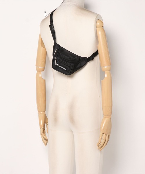 EVEREST（エベレスト）の「『EVEREST』Signature waist pack（ボディバッグ/ウエストポーチ・キッズ・ブラック/ネイビー/ライトグリーン/ダークパープル/ローズ・FREE）」の11枚目の写真