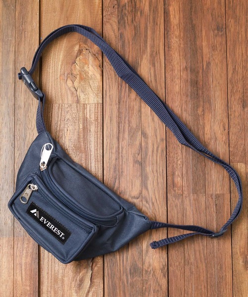 EVEREST（エベレスト）の「『EVEREST』Signature waist pack（ボディバッグ/ウエストポーチ・キッズ・ブラック/ネイビー/ライトグリーン/ダークパープル/ローズ・FREE）」の18枚目の写真