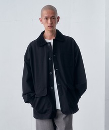 fuv.（ファブ）の「fuv - 襟コーデュロイ切替ハンティングジャケット　made in INTER FACTORY（その他アウター・メンズ）」