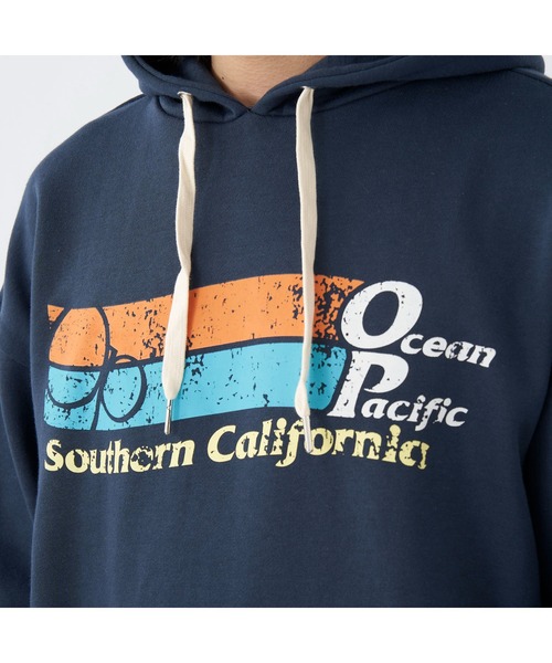 Ocean Pacific（オーシャンパシフィック）の「Ocean Pacific オーシャンパシフィック パーカー スウェット トップス メンズ ユニセックス スウェットパーカー フーディ（パーカー・メンズ・ホワイト/チャコールグレー/ネイビー/ピンク/ヘザーグレー・XL/L/M）」の17枚目の写真
