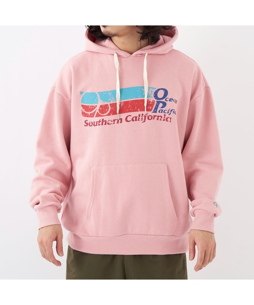 Ocean Pacific（オーシャンパシフィック）の「Ocean Pacific オーシャンパシフィック パーカー スウェット トップス メンズ ユニセックス スウェットパーカー フーディ（パーカー・メンズ・ホワイト/チャコールグレー/ネイビー/ピンク/ヘザーグレー・XL/L/M）」の15枚目の写真