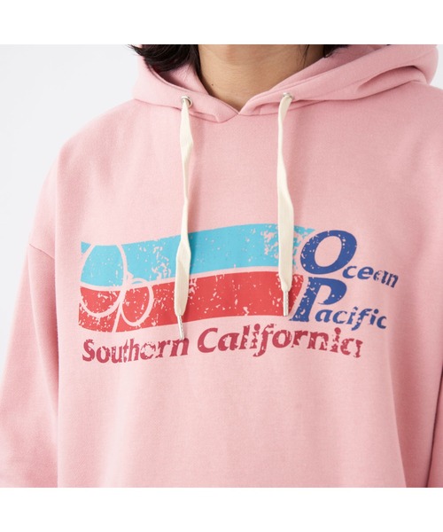 Ocean Pacific（オーシャンパシフィック）の「Ocean Pacific オーシャンパシフィック パーカー スウェット トップス メンズ ユニセックス スウェットパーカー フーディ（パーカー・メンズ・ホワイト/チャコールグレー/ネイビー/ピンク/ヘザーグレー・XL/L/M）」の12枚目の写真