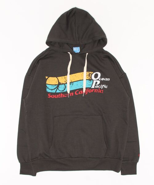 Ocean Pacific（オーシャンパシフィック）の「Ocean Pacific オーシャンパシフィック パーカー スウェット トップス メンズ ユニセックス スウェットパーカー フーディ（パーカー・メンズ・ホワイト/チャコールグレー/ネイビー/ピンク/ヘザーグレー・XL/L/M）」の9枚目の写真
