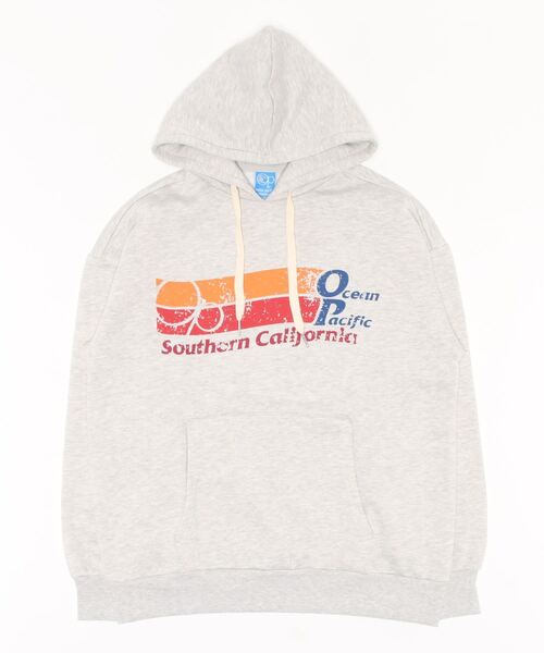 Ocean Pacific（オーシャンパシフィック）の「Ocean Pacific オーシャンパシフィック パーカー スウェット トップス メンズ ユニセックス スウェットパーカー フーディ（パーカー・メンズ・ホワイト/チャコールグレー/ネイビー/ピンク/ヘザーグレー・XL/L/M）」の8枚目の写真