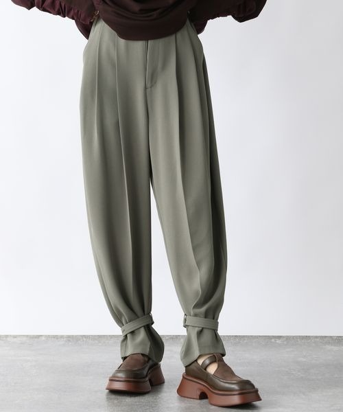 JEANASIS(ジーナシス)の「スソ2WAYワイドテーパードパンツ/164610(その他パンツ・レディース・ブラック/グレー/ピンク・SMALL/MEDIUM)」の5枚目の写真