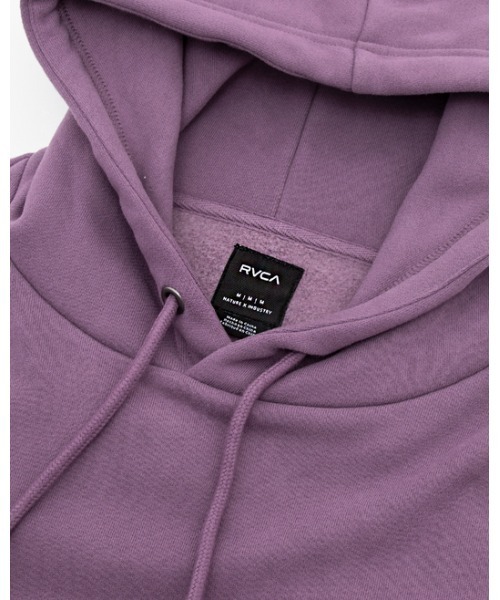 RVCA(ルーカ)の「RVCA メンズ WHITE NOISE HOODIE パーカー【2022年秋冬モデル】/ルーカプルオーバーパーカー(パーカー・メンズ・ベージュ/パープル/ブラック・MEDIUM/SMALL/LARGE)」の16枚目の写真