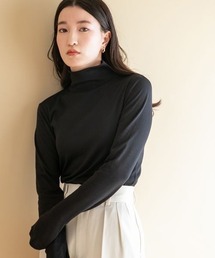 LOWRYS FARM | フライスカラータートル　345977(Tシャツ/カットソー)