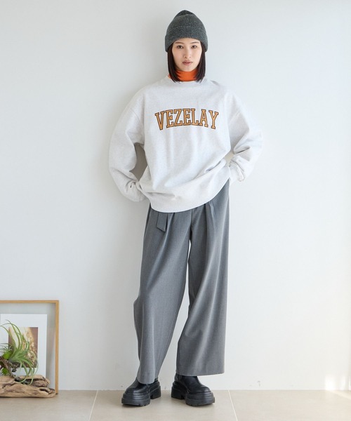 LOWRYS FARM（ローリーズファーム）の「フライスカラータートル　345977（Tシャツ/カットソー・レディース・ブラック/ホワイト/オレンジ/グリーン/ブラウン/オレンジ系その他/ブラック系その他/ホワイト系その他/ブルー/イエロー・FREE）」の19枚目の写真