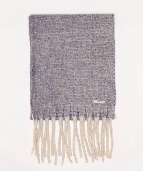 mystic(ミスティック)の「MIX BIGストール(マフラー・レディース・イエロー/パープル・ONE SIZE)」の10枚目の写真