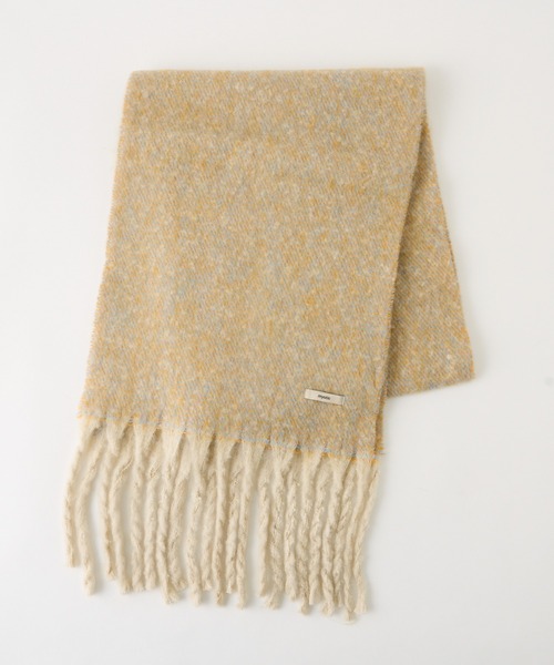 mystic(ミスティック)の「MIX BIGストール(マフラー・レディース・イエロー/パープル・ONE SIZE)」の12枚目の写真