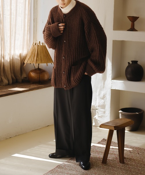 セール】モヘアライクルーズニットカーディガン（カーディガン/ボレロ