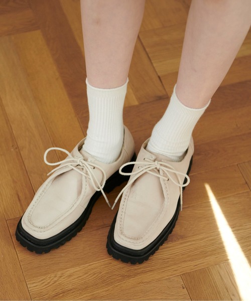 FREE'S MART（フリーズマート）の「タンクソールシューズ（その他シューズ・レディース・ホワイト/ベージュ/ブラック・SMALL/MEDIUM）」の17枚目の写真