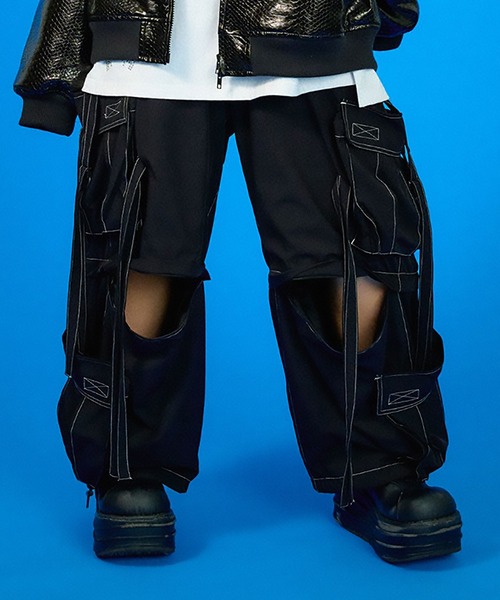 GALFY（ガルフィー）の「GALFY /ガルフィー カラフルテクノパンツ