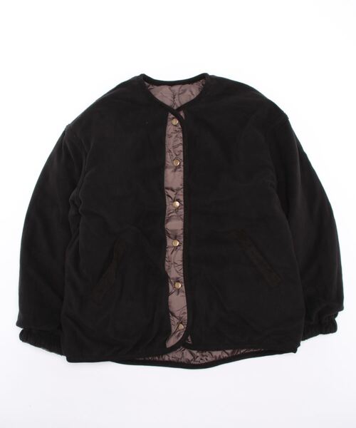 Samansa Mos2（サマンサ モスモス）の「リバーシブルフリースブルゾン（ブルゾン・レディース・ベージュ/カーキ/チャコール/キナリ・ﾌﾘ-）」の17枚目の写真