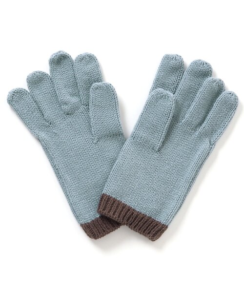 apres les cours（アプレレクール）の「星・きょうりゅうモチーフ手袋（手袋・キッズ・ブルー/チャコール・120/95）」の3枚目の写真