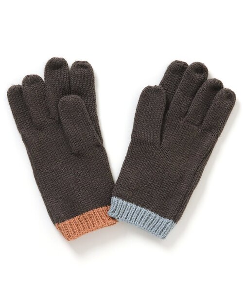 apres les cours（アプレレクール）の「星・きょうりゅうモチーフ手袋（手袋・キッズ・ブルー/チャコール・120/95）」の4枚目の写真