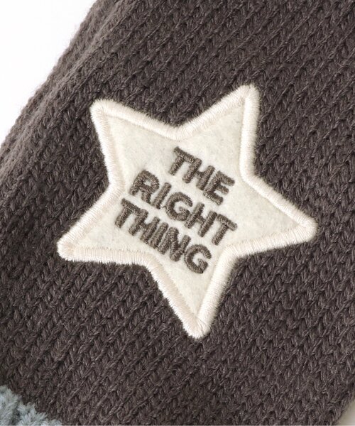 apres les cours（アプレレクール）の「星・きょうりゅうモチーフ手袋（手袋・キッズ・ブルー/チャコール・120/95）」の10枚目の写真