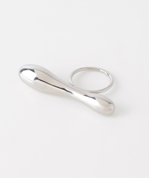 SMELLY（スメリー）の「ニュアンスメタルバーリング（リング・レディース・シルバー・-）」の5枚目の写真