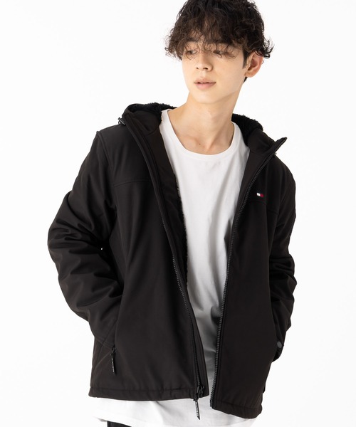 TOMMY HILFIGER（トミーヒルフィガー）の「トミーヒルフィガー ストレッチ ジッパー ジャケット（マウンテンパーカー・メンズ・ブラック/オリーブ/ネイビー・L/S/XL/XXL/M）」の12枚目の写真