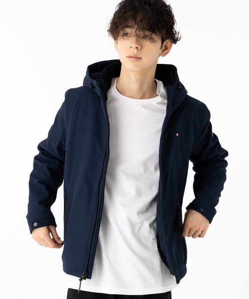 TOMMY HILFIGER（トミーヒルフィガー）の「トミーヒルフィガー ストレッチ ジッパー ジャケット（マウンテンパーカー・メンズ・ブラック/オリーブ/ネイビー・L/S/XL/XXL/M）」の10枚目の写真