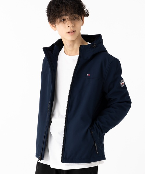 TOMMY HILFIGER（トミーヒルフィガー）の「トミーヒルフィガー ストレッチ ジッパー ジャケット（マウンテンパーカー・メンズ・ブラック/オリーブ/ネイビー・L/S/XL/XXL/M）」の21枚目の写真