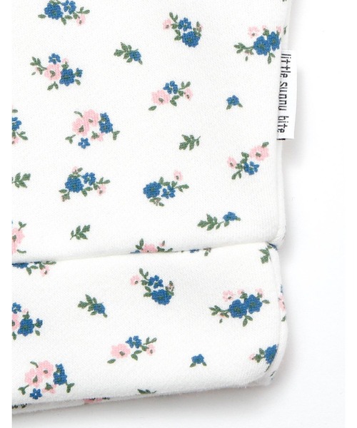 Little Sunny Bite(リトルサニーバイト) 花柄プリント パーカー Little sunny bite｜リトルサニーバイトのパーカー（花柄