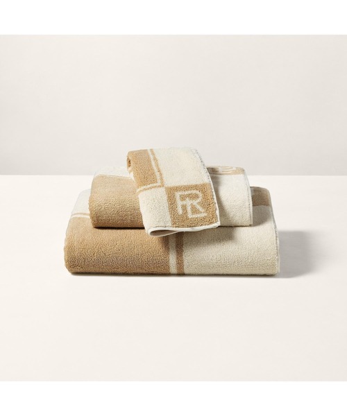 【セール】RLグラフィカルロゴジャガード ハンドタオル（タオル）｜POLO RALPH LAUREN HOME（ポロ ラルフ ローレン ホーム）