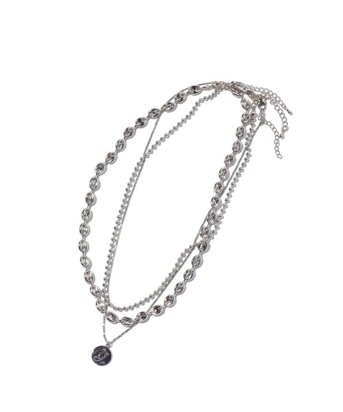 glamb(グラム)の「3 Piece Necklace Kit / 3ピースネックレスキット(ネックレス・メンズ・シルバー・FREE)」の3枚目の写真