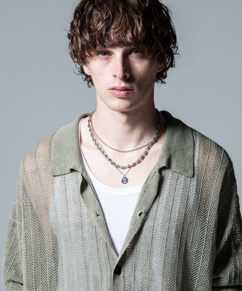 glamb(グラム)の「3 Piece Necklace Kit / 3ピースネックレスキット(ネックレス・メンズ・シルバー・FREE)」の7枚目の写真