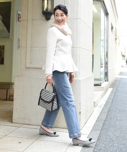 JENNE(ジェンヌ)の「センタープレス JENNEデニムパンツ(デニムパンツ・レディース・ブルー・SMALL/MEDIUM/LARGE/X-SMALL)」の10枚目の写真