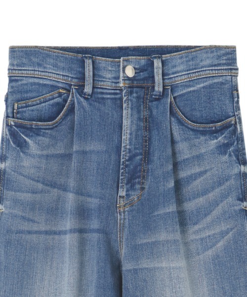 JENNE(ジェンヌ)の「センタープレス JENNEデニムパンツ(デニムパンツ・レディース・ブルー・SMALL/MEDIUM/LARGE/X-SMALL)」の16枚目の写真