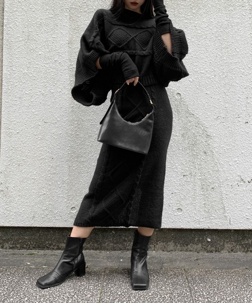 LVEU.（ラブユ.）の「【ZOZOTOWN限定】Enamel hand bag / エナメルハンドバッグ（ハンドバッグ・レディース・ライトグリーン/ブラック・FREE）」の14枚目の写真