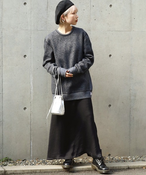 REIGNING CHAMP（レイニングチャンプ）の「REIGNING CHAMP/レイニングチャンプ TIGER FLEECE CREWNECK フリース（スウェット・メンズ・ブラック・M/XL/L）」の14枚目の写真