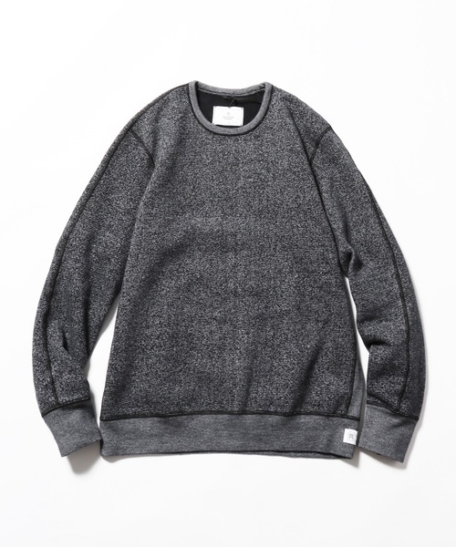 REIGNING CHAMP（レイニングチャンプ）の「REIGNING CHAMP/レイニングチャンプ TIGER FLEECE CREWNECK フリース（スウェット・メンズ・ブラック・M/XL/L）」の11枚目の写真
