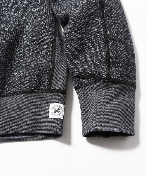 REIGNING CHAMP（レイニングチャンプ）の「REIGNING CHAMP/レイニングチャンプ TIGER FLEECE CREWNECK フリース（スウェット・メンズ・ブラック・M/XL/L）」の6枚目の写真