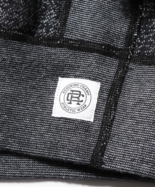 REIGNING CHAMP（レイニングチャンプ）の「REIGNING CHAMP/レイニングチャンプ TIGER FLEECE CREWNECK フリース（スウェット・メンズ・ブラック・M/XL/L）」の7枚目の写真