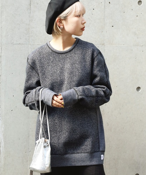 REIGNING CHAMP（レイニングチャンプ）の「REIGNING CHAMP/レイニングチャンプ TIGER FLEECE CREWNECK フリース（スウェット・メンズ・ブラック・M/XL/L）」の17枚目の写真