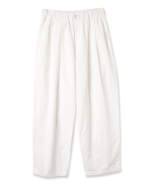 RYU（リュー）の「two-tuck wide pants（その他パンツ・メンズ・ホワイト/グレー/アイボリー/スミクロ・1/4/3）」の2枚目の写真