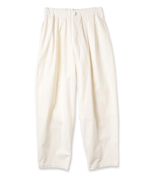 RYU（リュー）の「two-tuck wide pants（その他パンツ・メンズ・ホワイト/グレー/アイボリー/スミクロ・1/4/3）」の3枚目の写真