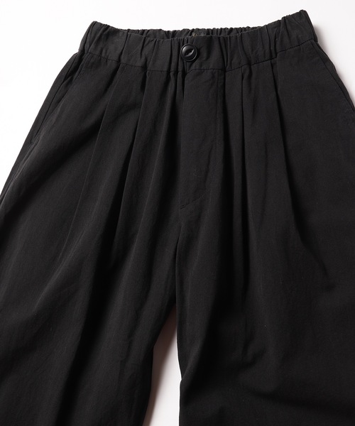 RYU（リュー）の「two-tuck wide pants（その他パンツ・メンズ・ホワイト/グレー/アイボリー/スミクロ・1/4/3）」の11枚目の写真