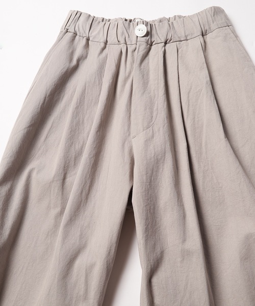 RYU（リュー）の「two-tuck wide pants（その他パンツ・メンズ・ホワイト/グレー/アイボリー/スミクロ・1/4/3）」の17枚目の写真
