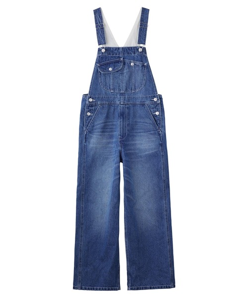 MILKFED.(ミルクフェド)の「DENIM OVERALLS(サロペット/オーバーオール・レディース・オフホワイト/ブラック/ライトインディゴブルー・S/M)」の22枚目の写真